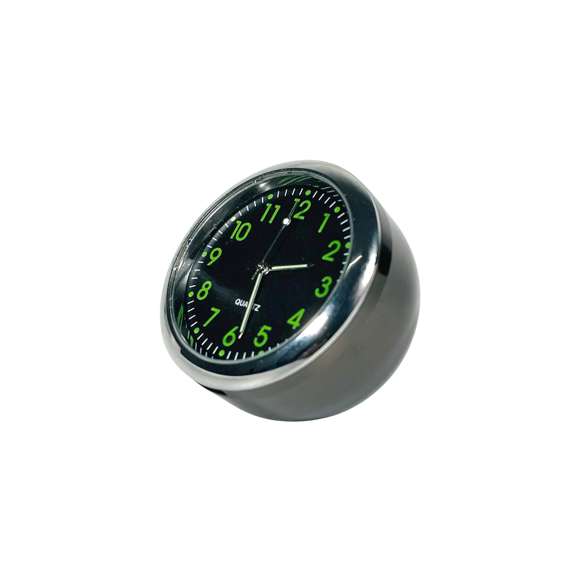 Dekorasi Mobil Jam Mini Quartz Clock Luminous Glow in The Dark - K01