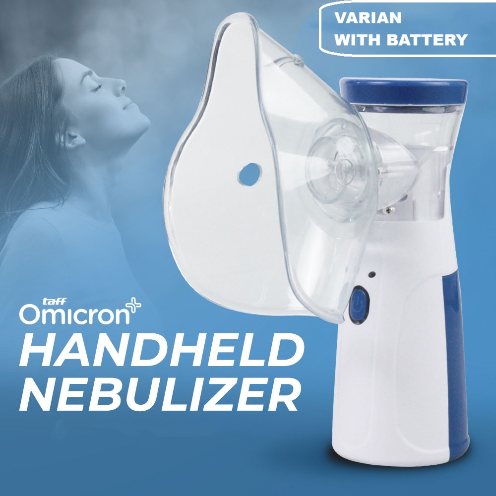 TaffOmicron Alat Terapi Pernapasan Mesh Nebulizer Portable Inhaler - JSL-W302