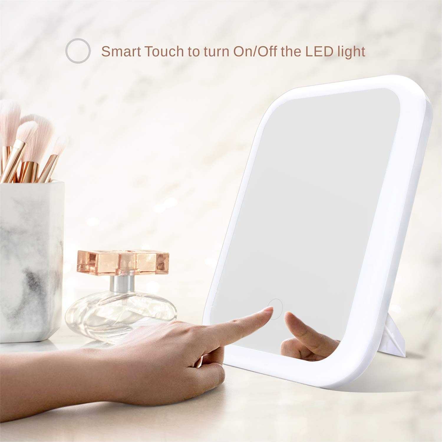 Jual Arma Cermin Rias Rectangular LED Dimmable Desk Mirror 3