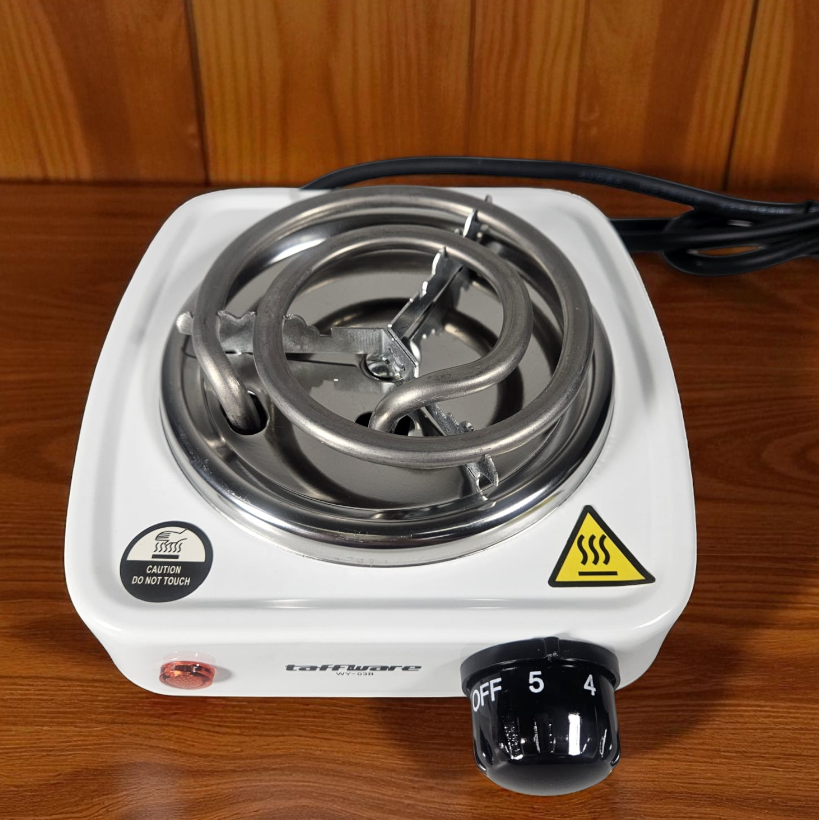 Taffware Kompor Listrik 1 Tungku Mini Portable Coil Hot Plate 500W - WY-03B