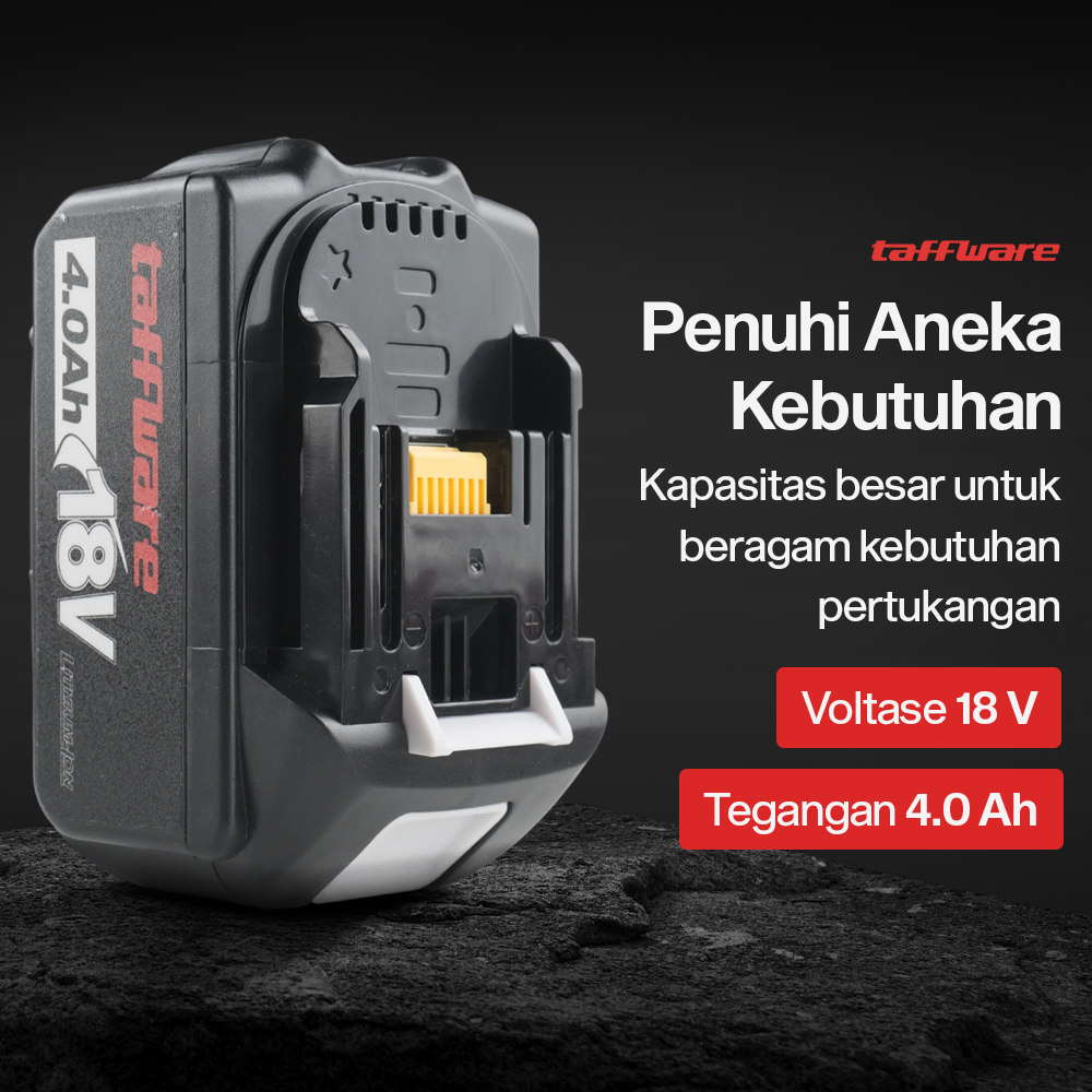 Taffware Baterai LXT 5C BL1850 Li-Ion 18V 4.0Ah