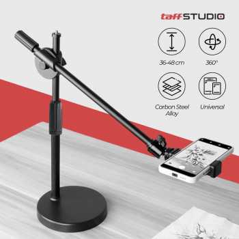 TaffSTUDIO Stand HP Lazypod 360 Rotation Adjustable Phone Holder - ZD14