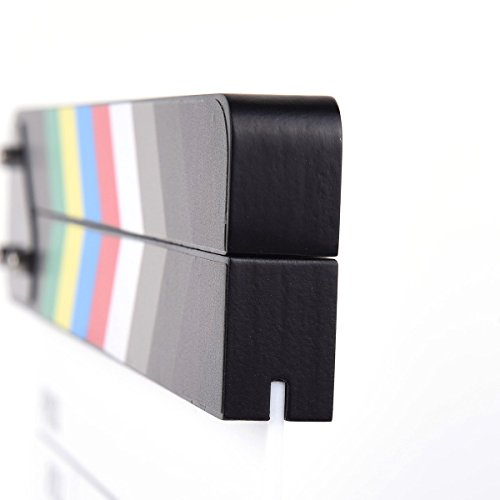 TaffSTUDIO Profesional Clapper Board Colorful Acrylic - TS-3EL