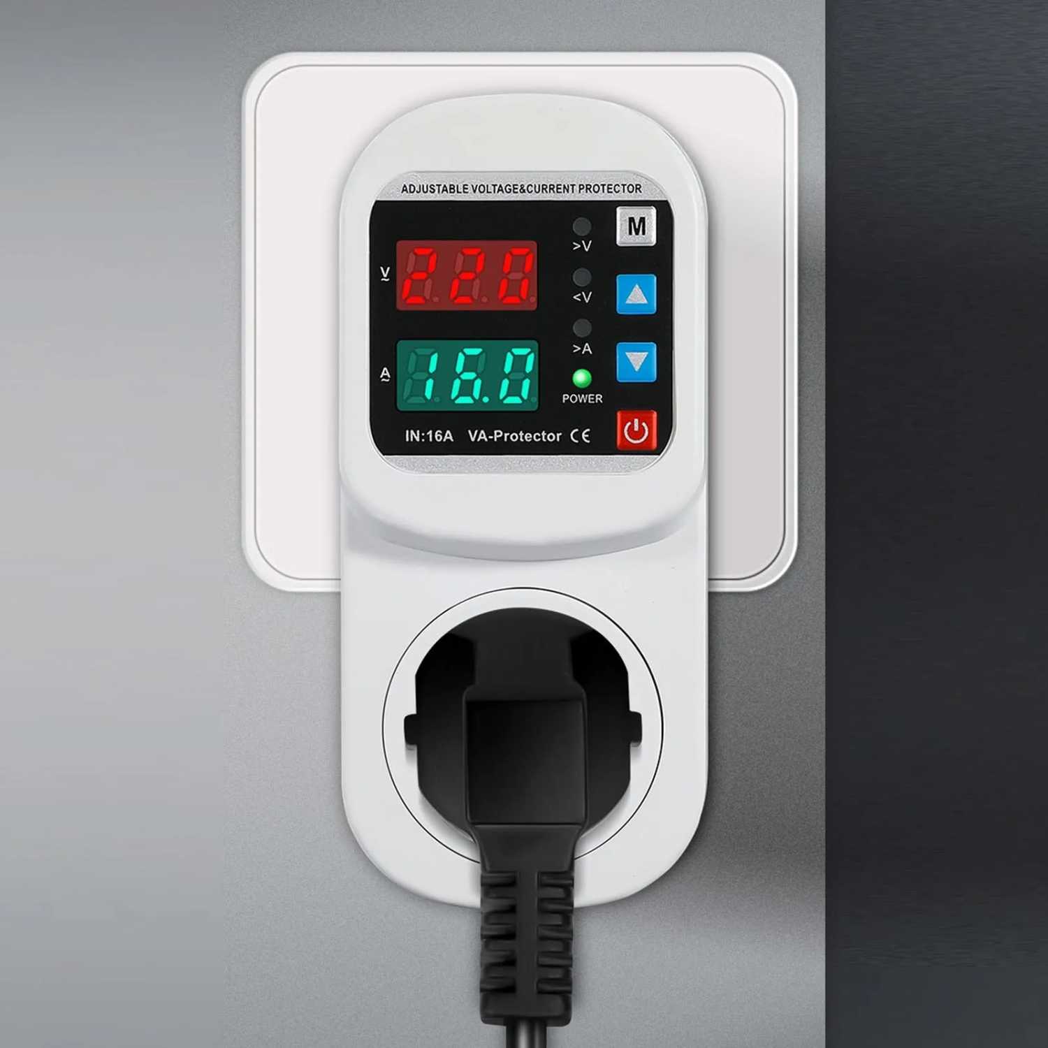 Jual VASKI Stop Kontak Pelindung Voltase Arus Socket Protector