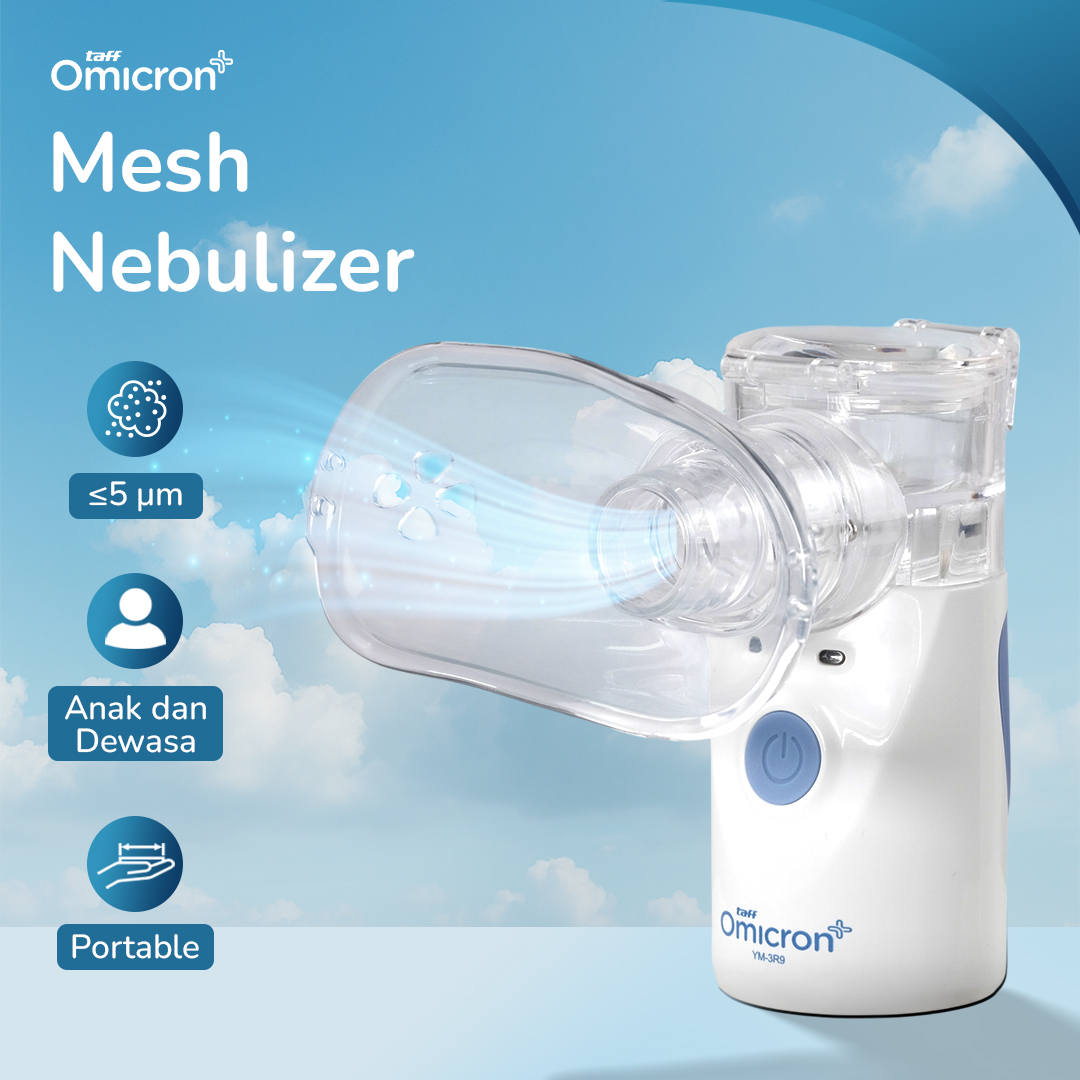 TaffOmicron Alat Terapi Pernapasan Asma Inhale Nebulizer - YM-3R9