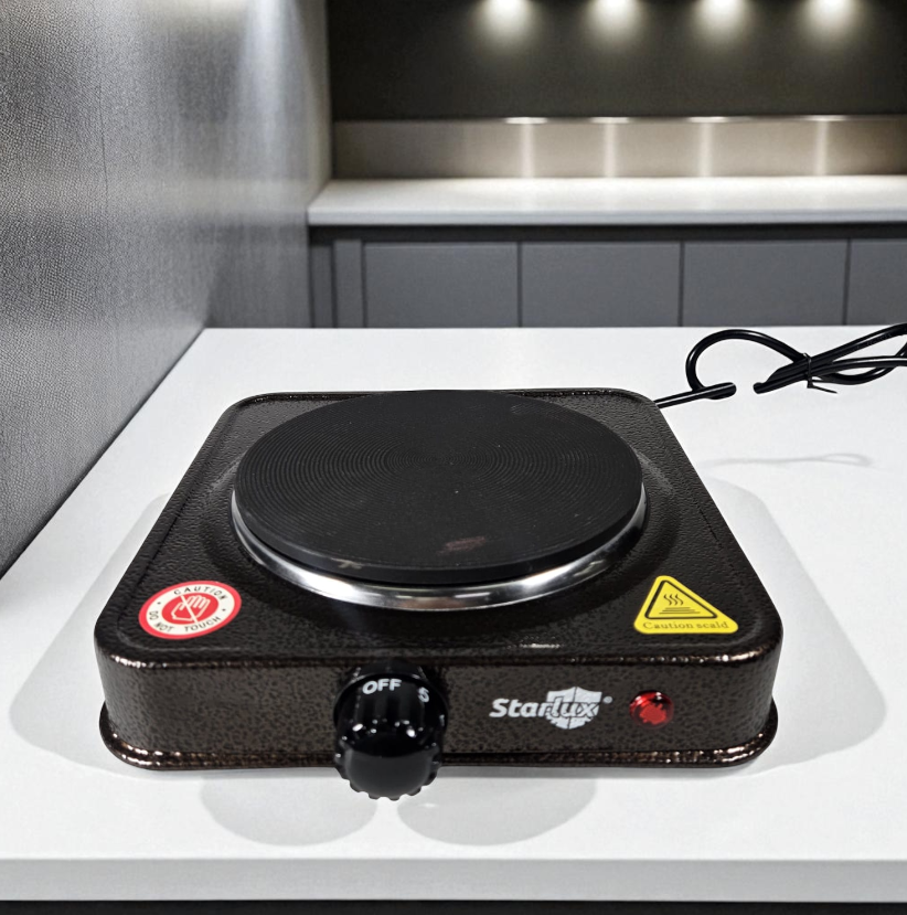 STARLUX Kompor Listrik 1 Tungku Single Burner Hot Plate 1000W - SHP-5812
