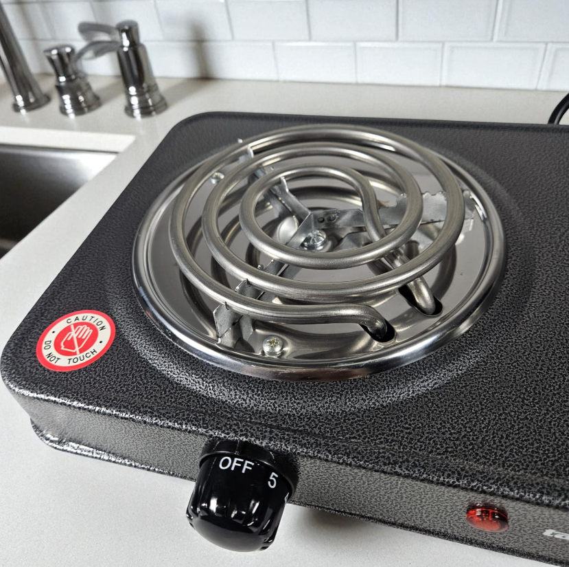 STARLUX Kompor Listrik 2 Tungku Portable Coil Hot Plate 2000W - SHP-5813