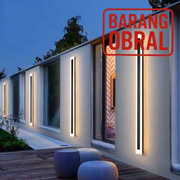 TaffLED Lampu Dinding Hias Outdoor Long Strip LED Lamp Warm White - IIS20 (BARANG OBRAL)
