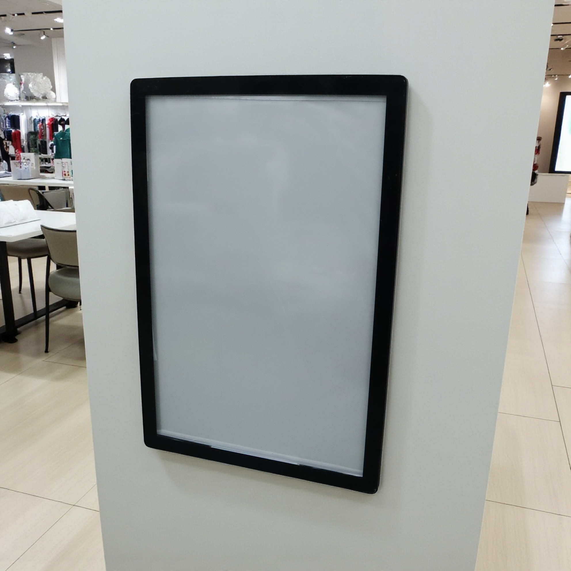 FEILANGPU Light Box Display Frame Poster LED Slim Round Edge 16W - FL-60