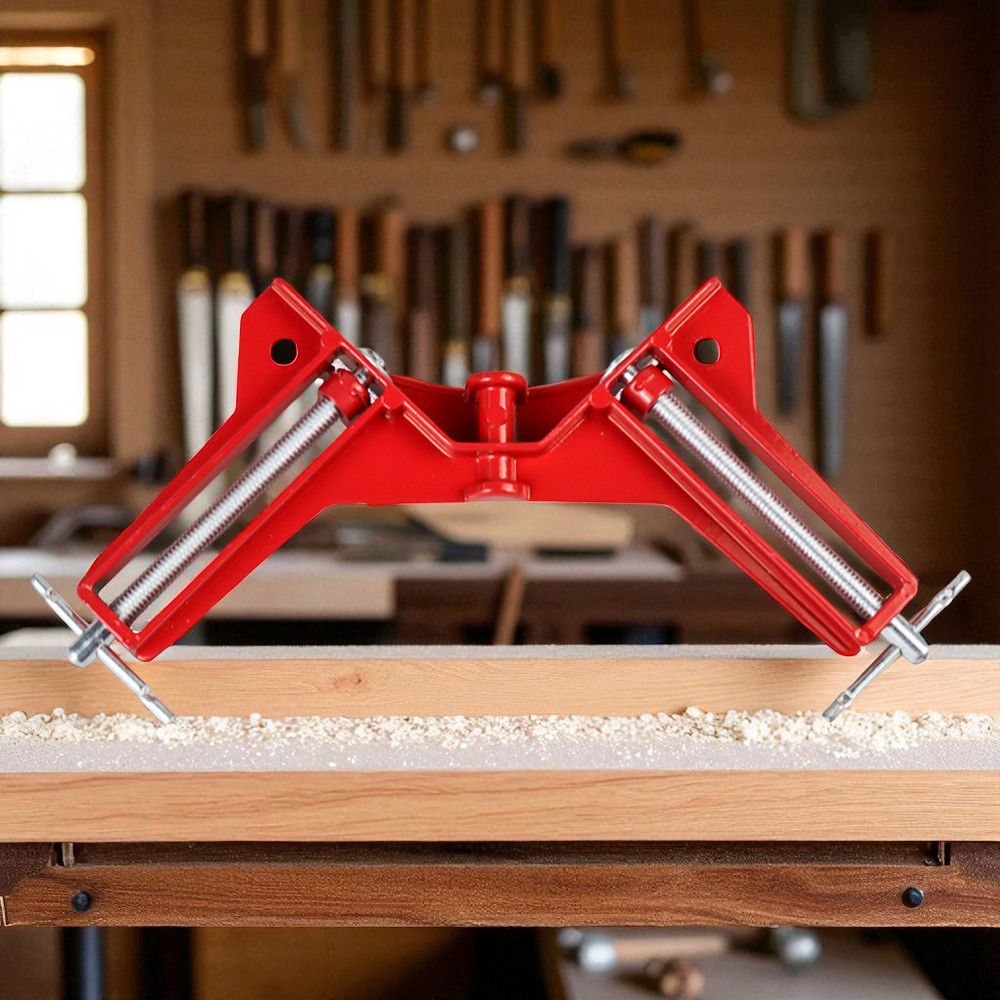 Taffware Corner Clamp Penjepit Sudut Frame Kayu Angle 90 Derajat 75mm - ZK147