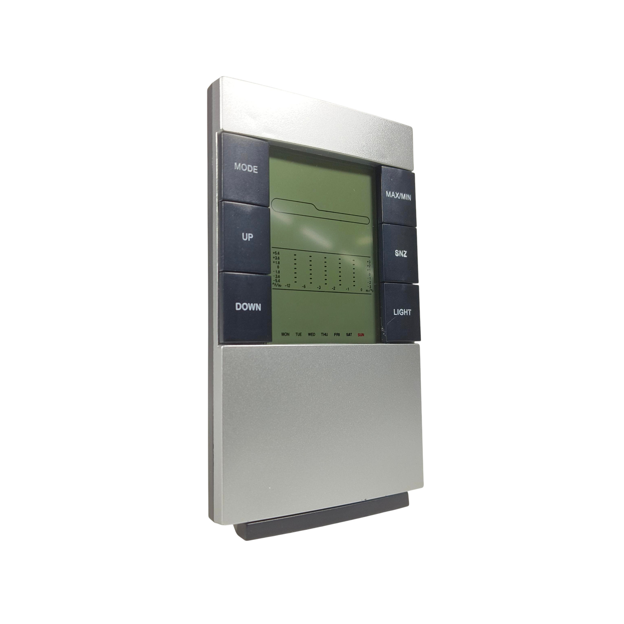 Weather Station Humidity Temperature Alarm Desk Clock Jam Alarm - 3210