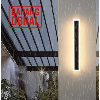 TaffLED Lampu Dinding Hias Outdoor Long Strip LED 3in1 Color - ISN-31 (BARANG OBRAL)