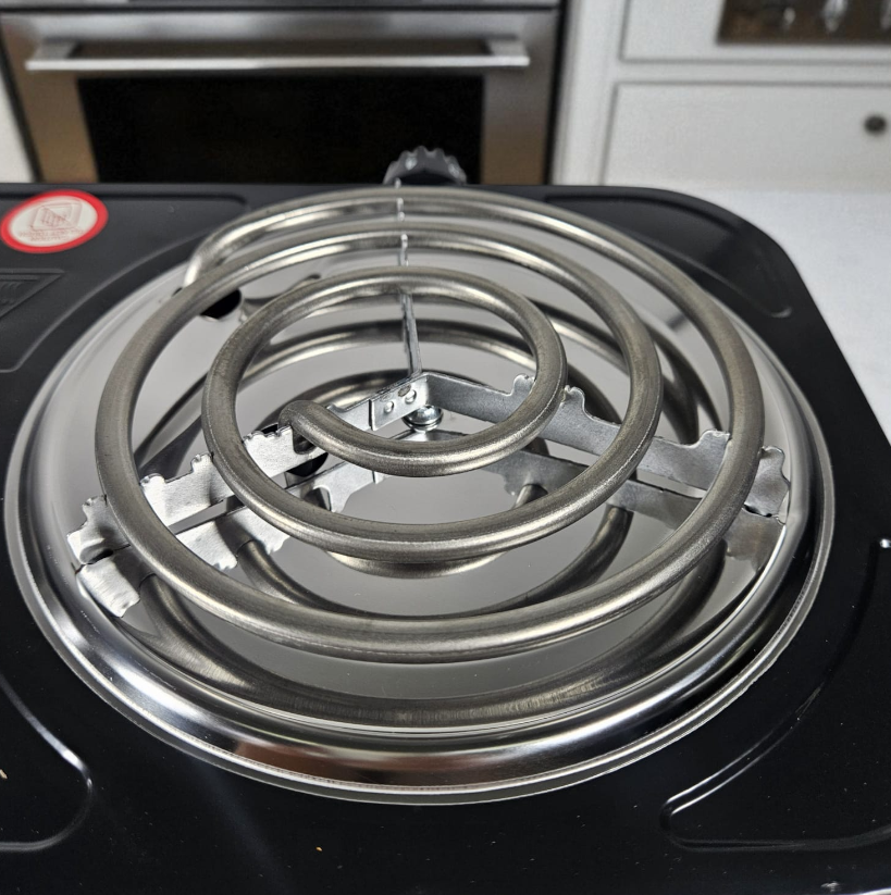IPAN Kompor Listrik 2 Tungku Adjustable 5 Gear Coil Hot Plate 2000W - JX-2020B