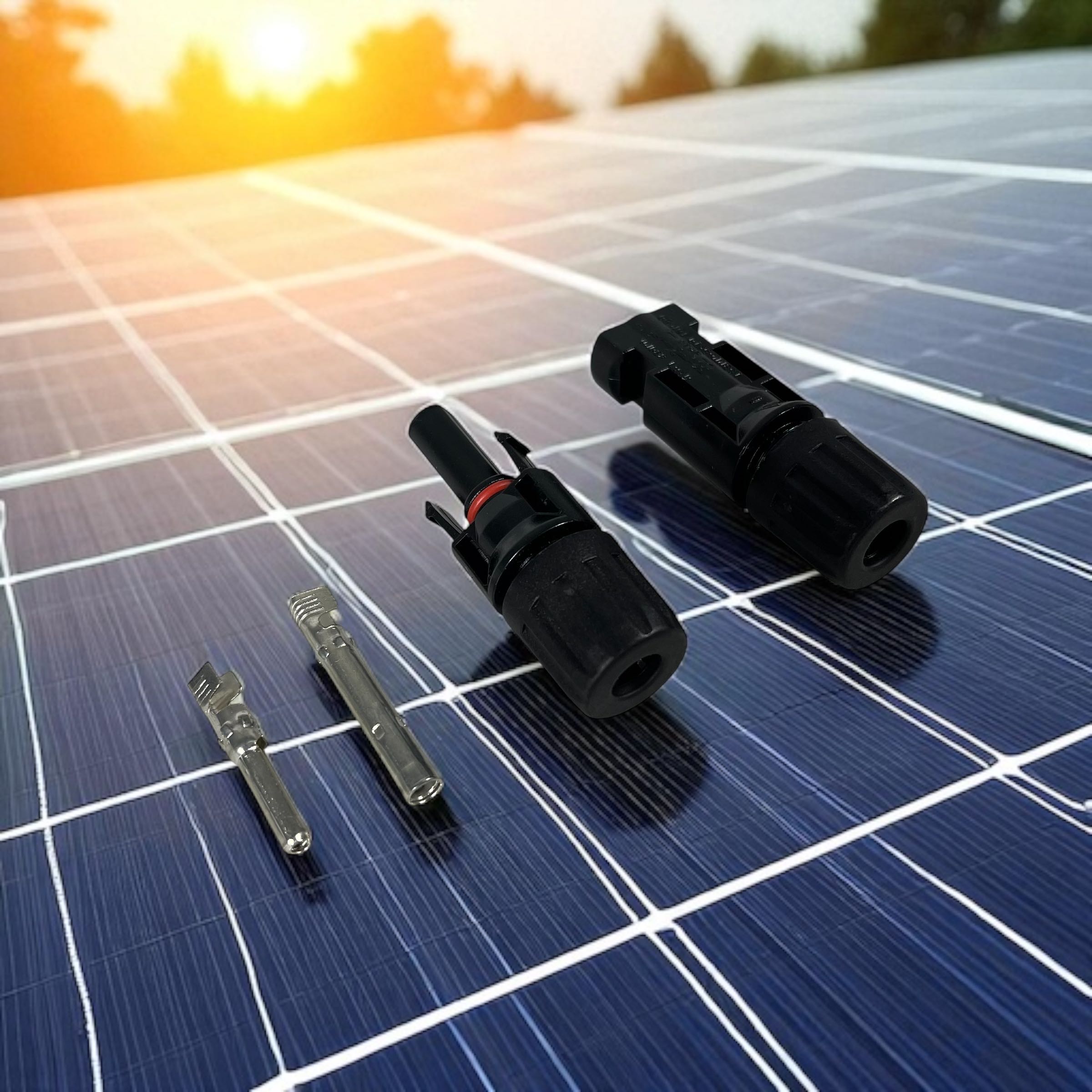 Konektor MC4 Male Female untuk Solar Panel 10 Pasang
