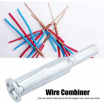 HALOJAJU Mata Bor Wire Twisting Twister Penyambung Kabel 5 Hole - X201