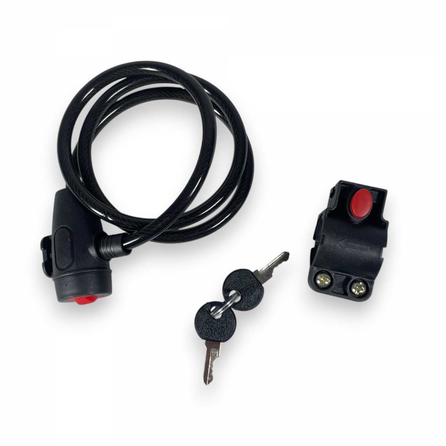 TaffGUARD Kunci Gembok Sepeda Anti Maling Baja Lock - TY588YZ - Gambar 6