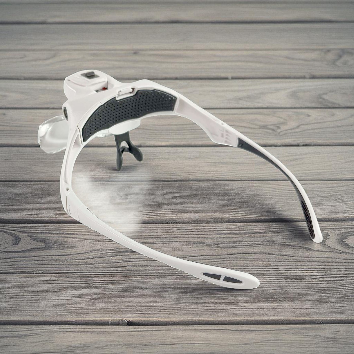 Kaca Pembesar Kacamata Reparasi Jam Magnifier with 2 LED 5 Lens 3.5X - 9892B2
