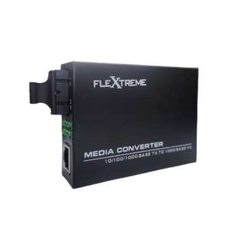 Flextreme FL-8110GSA-11-20-AS Media Converter Gigabit Singlemode