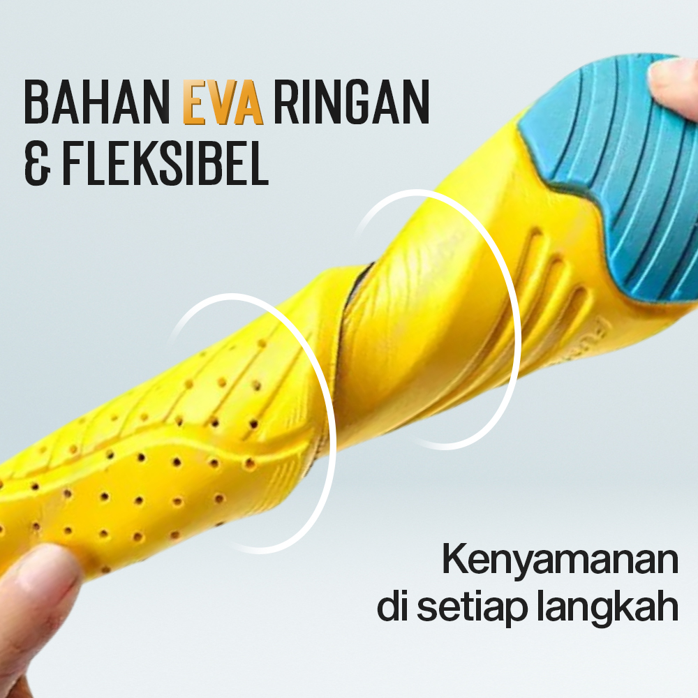 LUARMO Insole Sepatu Alas Kaki Orthopedic Running Cushion - L3