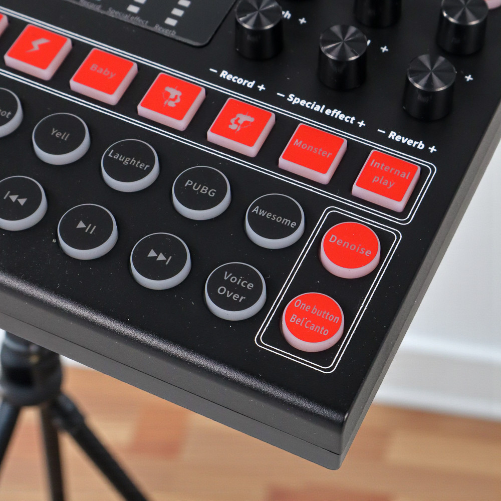 MOOER Mixer USB Sound Card Live Broadcast Bluetooth Special Effect - M9