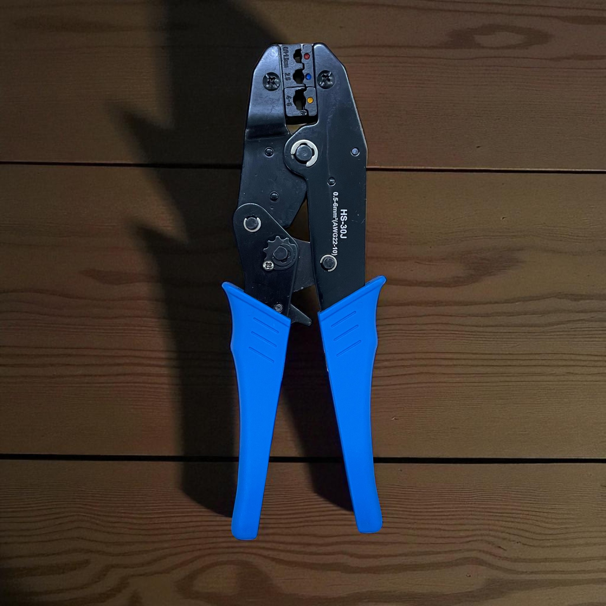 YEFYM Tang Crimper Insulation Terminal Range Crimping 0.5-6mm - HS-30J