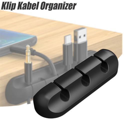 Striveday Klip Kabel Adhesive Organizer Silicone Cable Clip - KR-8006