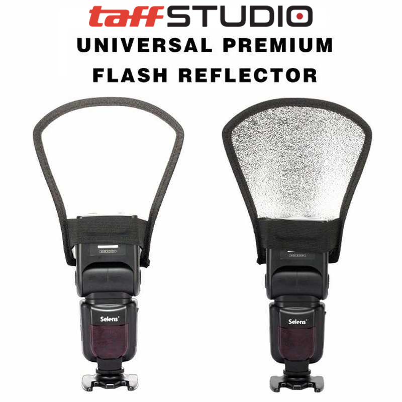 TaffSTUDIO Kamera Flash Diffuser Softbox Reflektor 2in1 - SNL18