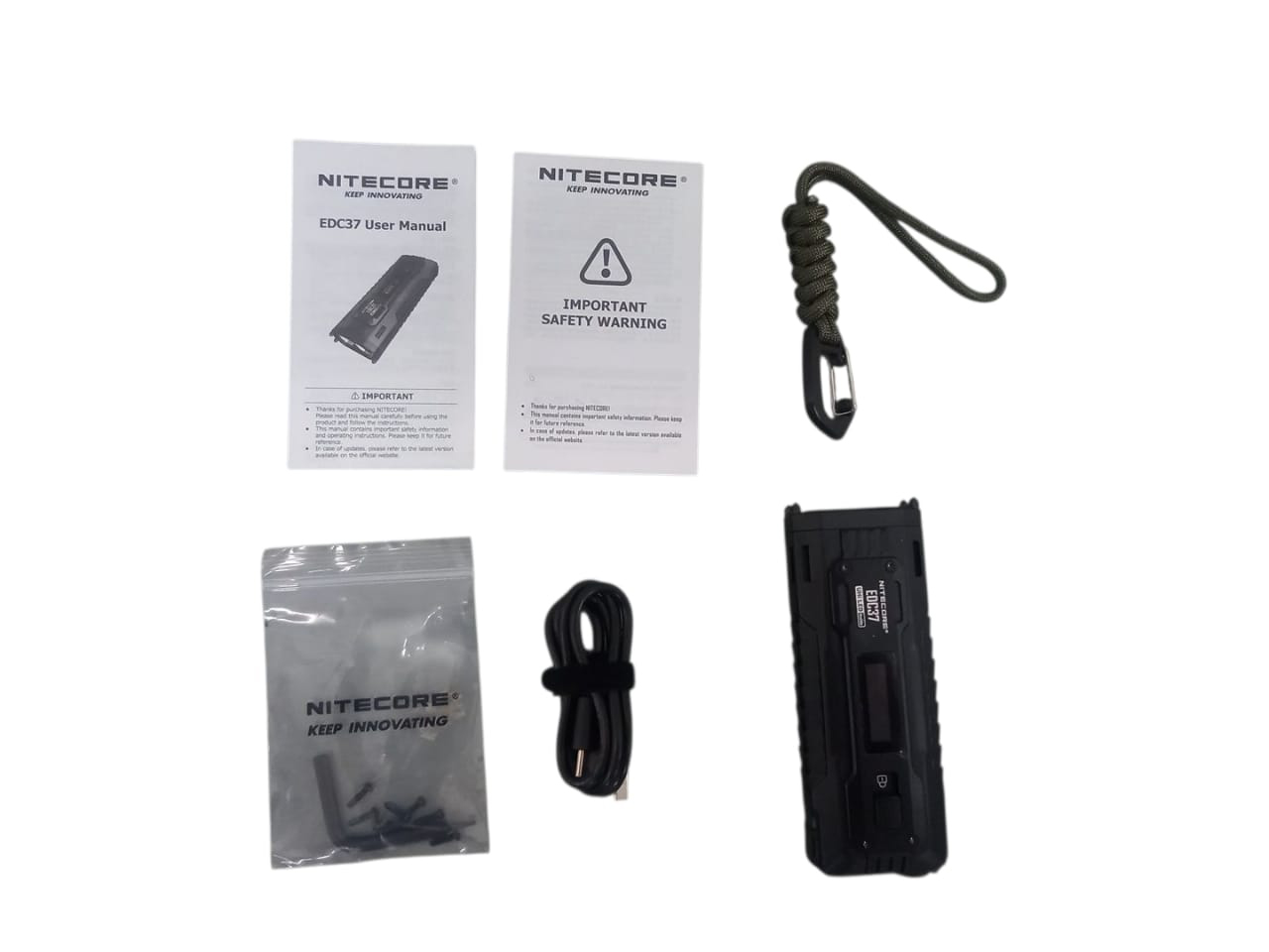 NITECORE Senter LED Flashlight UHi 20 Max Lumin Shield 8000 Lumens - EDC37