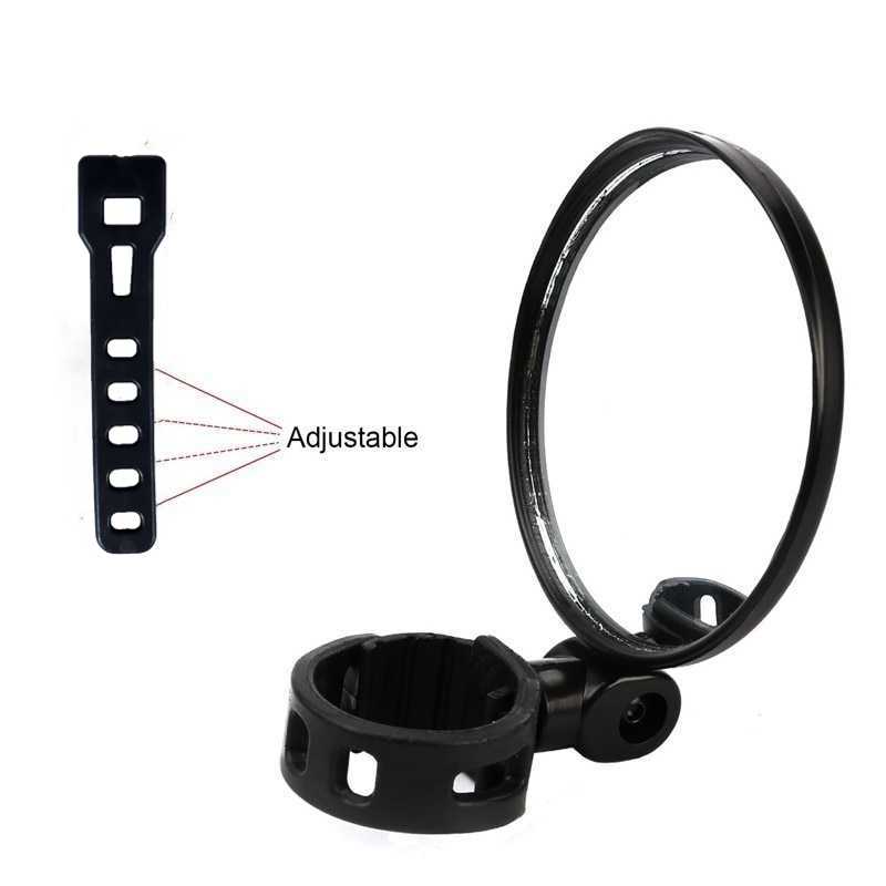 TaffSPORT Kaca Spion Sepeda Bike Blindspot Rearview 360 Derajat 1 PCS - HF00954 - Gambar 4