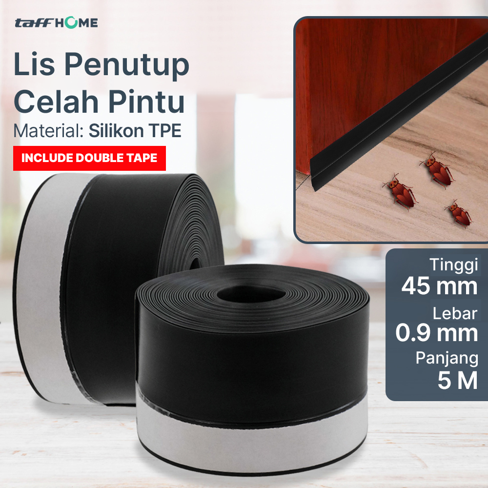 TaffHOME Lis Penutup Celah Pintu Penghalang Debu Door Bottom Seal - EACC25