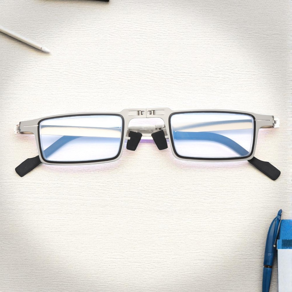 FANCC Kacamata Baca Rabun Dekat Glasses Anti Blue Light Lensa Plus - F400