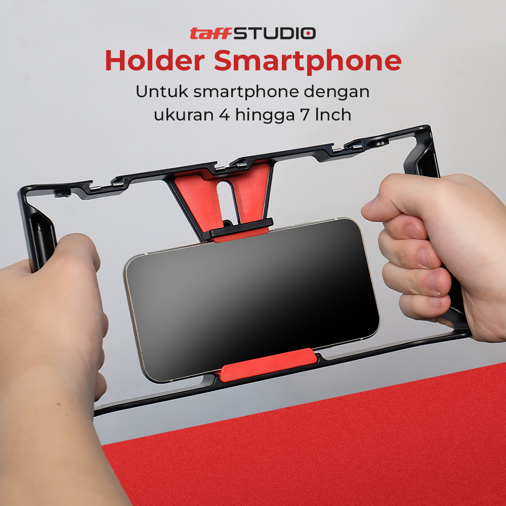 TaffSTUDIO Smartphone Handheld U-Rig Stabilizer 4-7 Inch - BY-MM1