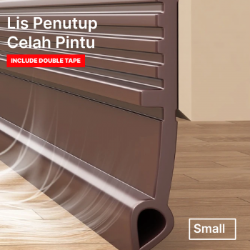 TaffHOME Lis Penutup Celah Pintu Penghalang Debu Door Seal Strip 1M - TF1