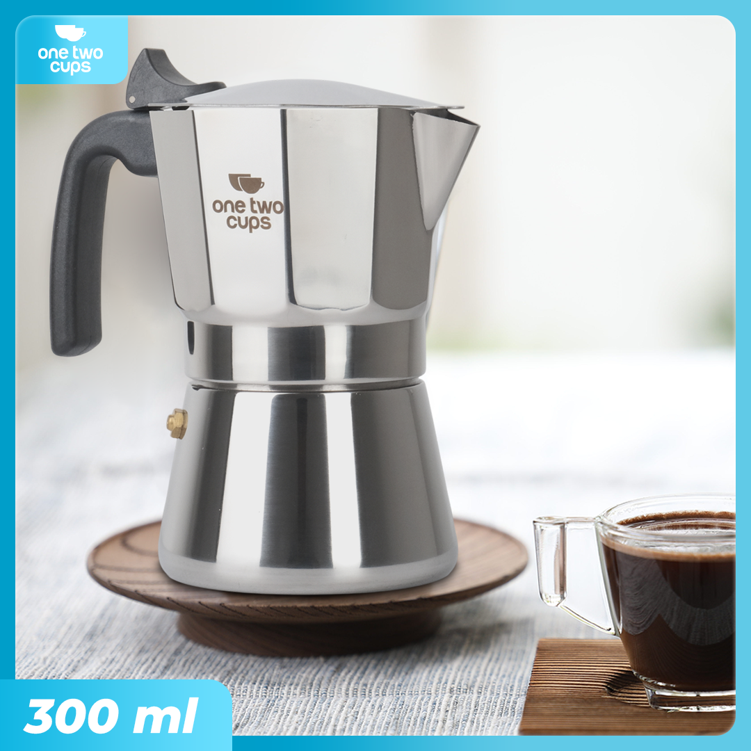 WOXY Moka Pot Italian Espresso Coffee Maker Stainless Steel - W-767
