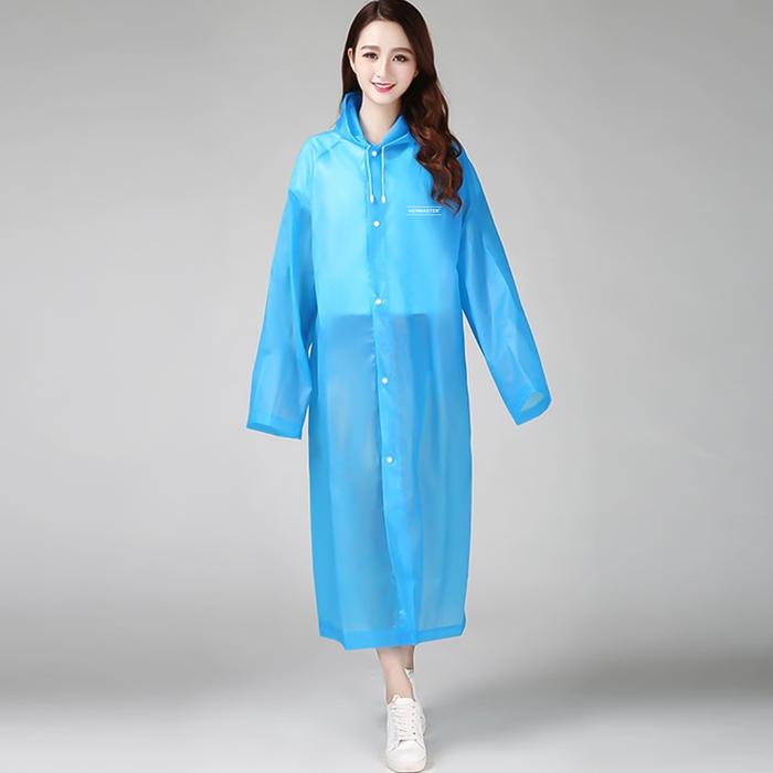 Kenmaster KM-130 Jas Hujan EVA Raincoat Poncho Tebal