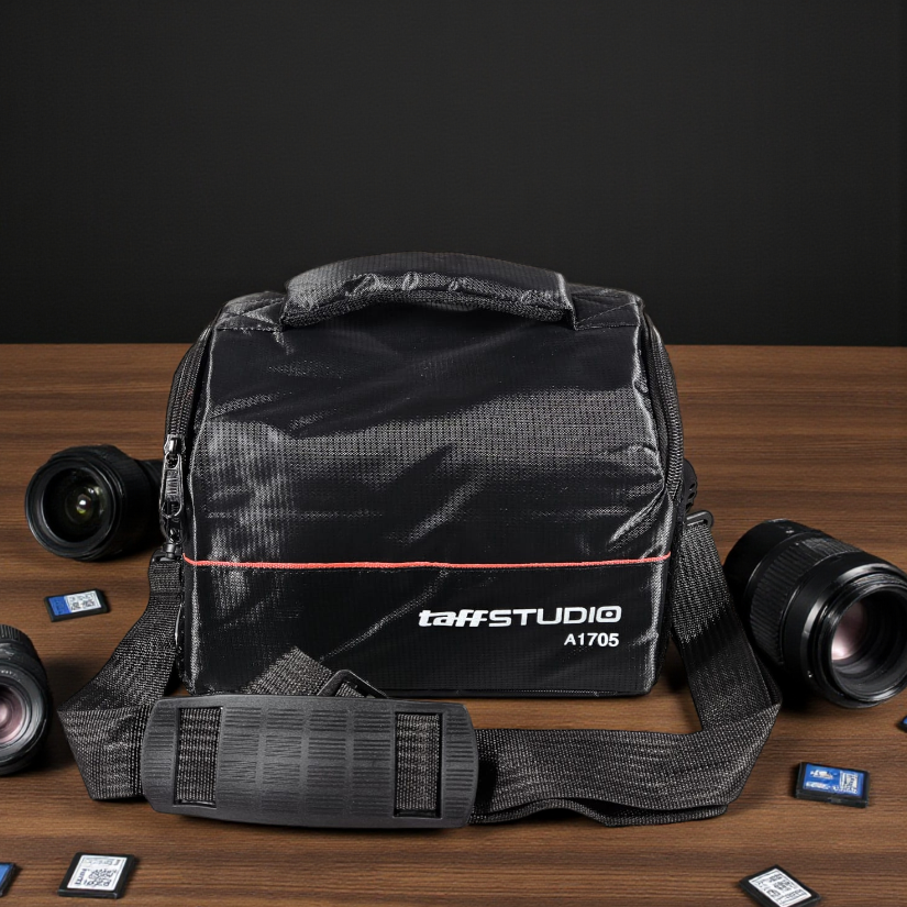 TaffSTUDIO Tas Kamera Selempang DSLR for Canon Nikon - A1705