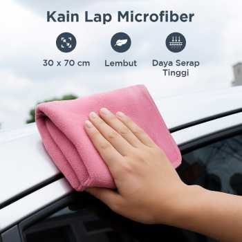 TaffHOME Kain Lap Microfiber Mobil Cleaning Towel Soft High Absorption - H-30