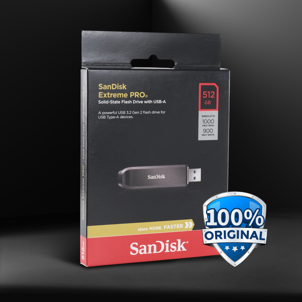 SanDisk Extreme PRO Flashdisk with USB Type A 3.2 Gen 2 - SDCZ820