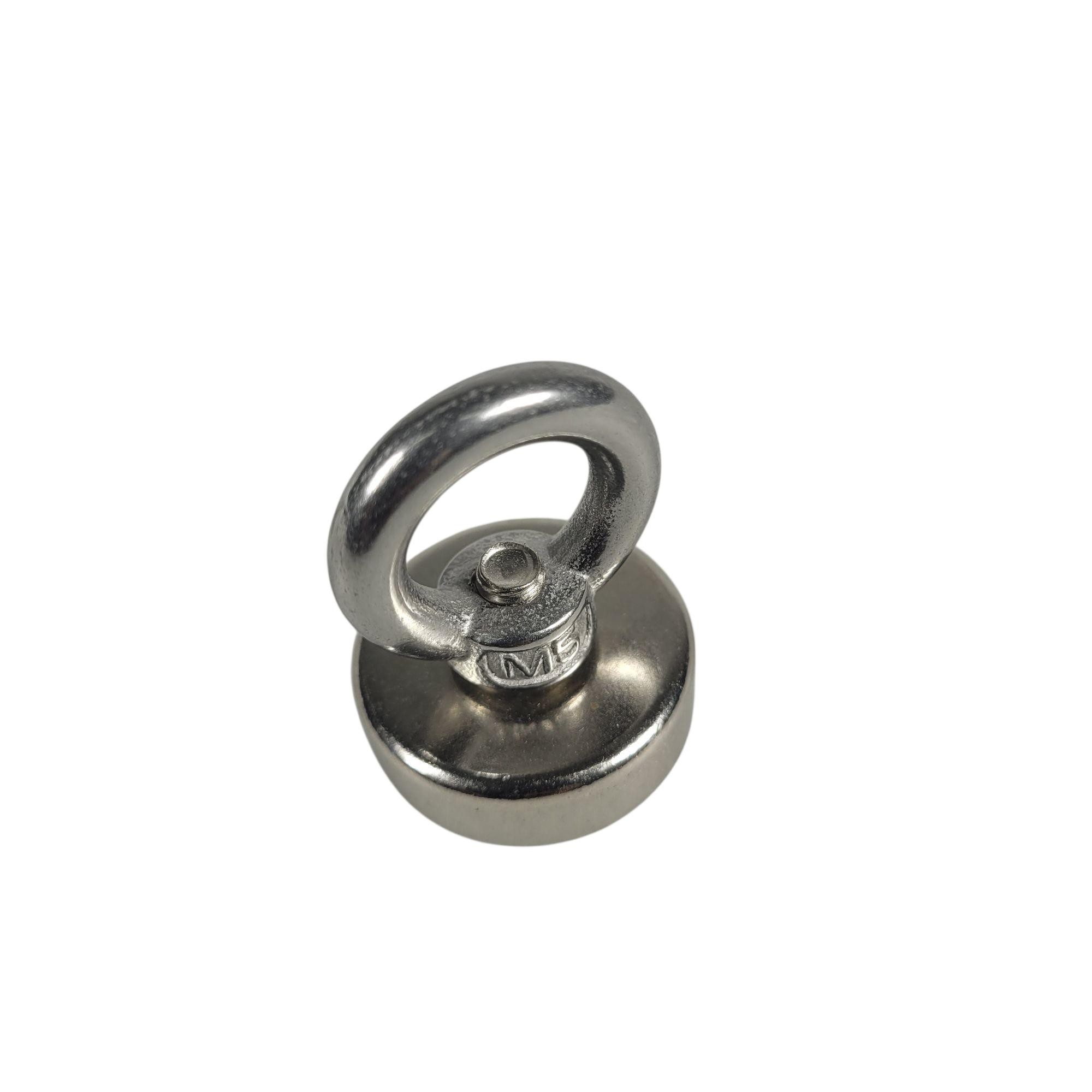 Taffware Magnet Gantungan Round Hook Strong Neodymium 25mm - D25