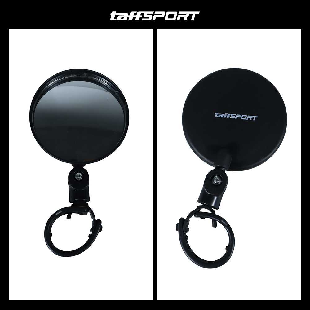 TaffSPORT Kaca Spion Sepeda Bike Blindspot Rearview 360 Derajat 1 PCS - HF00954 - Gambar 2