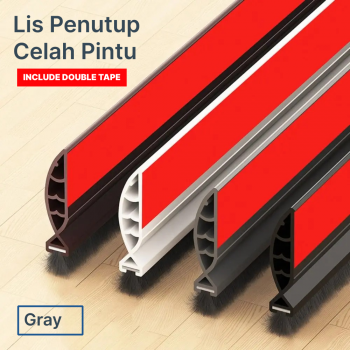 TaffHOME Lis Penutup Celah Pintu Penghalang Debu Door Bottom Seal 93cm - T930