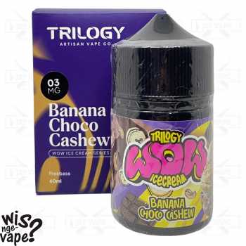 Trilogy WOW Ice Cream 60ml - Freebase Liquid by Black Jack