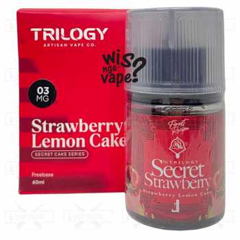 Secret Strawberry Lemon Cake 60ml -Liquid Vape by Trilogy x Jvape