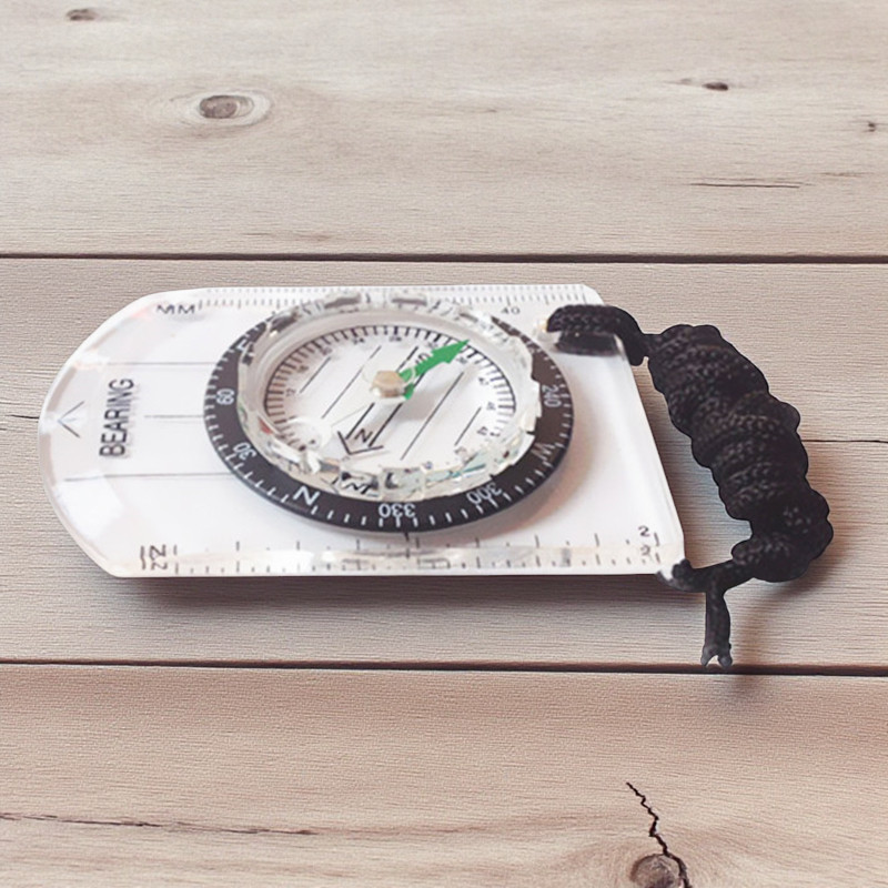 LumiParty Kompas Mini Professional Scale Outdoor Hiking - XC-MN0010