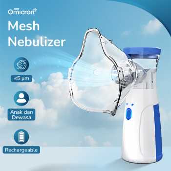 TaffOmicron Alat Terapi Pernapasan Mesh Nebulizer Inhaler Atomizer - JSL-W302
