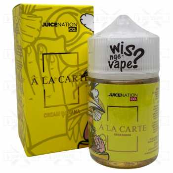 Ala Carte Cream Banana 60ml - A La Carte Liquid Vape Freebase