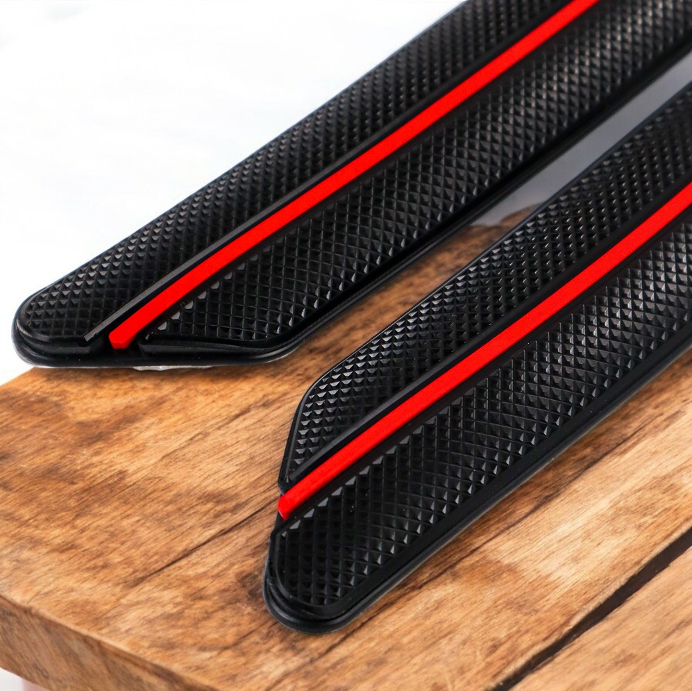 WRC Stiker Bumper Mobil Scratch Protection Decoration Strips 2 PCS - D-02