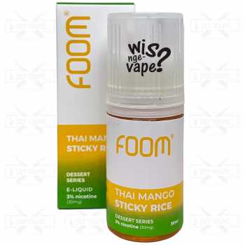 Foom Dessert Series 30ml - Thai Mango Sticky Rice Saltnic Liquid FOOM