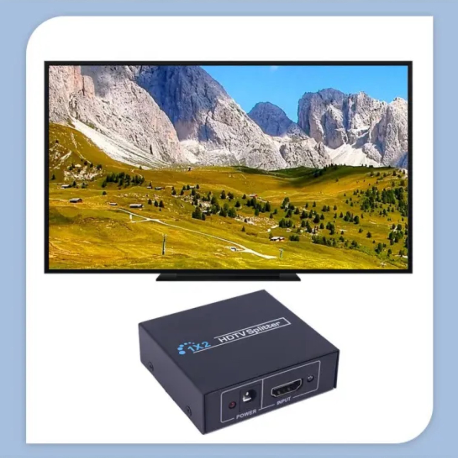 HDMI Splitter 1x2 v1.4D ViewHD 1080p - PC-47
