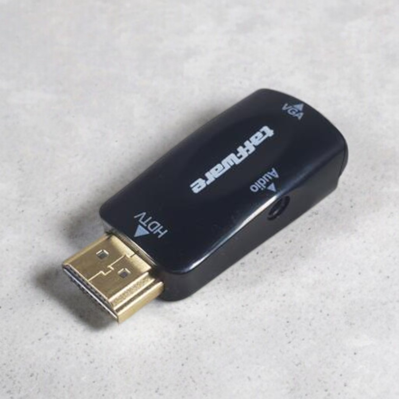 Taffware Converter Adaptor HDMI ke VGA dan AUX 1080P Proyektor Monitor - S-PC-0389